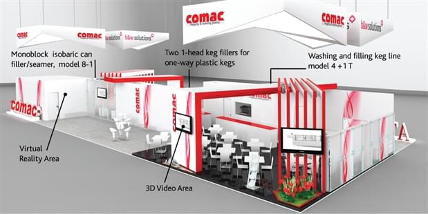 Drinktec 2013 Comac Stand